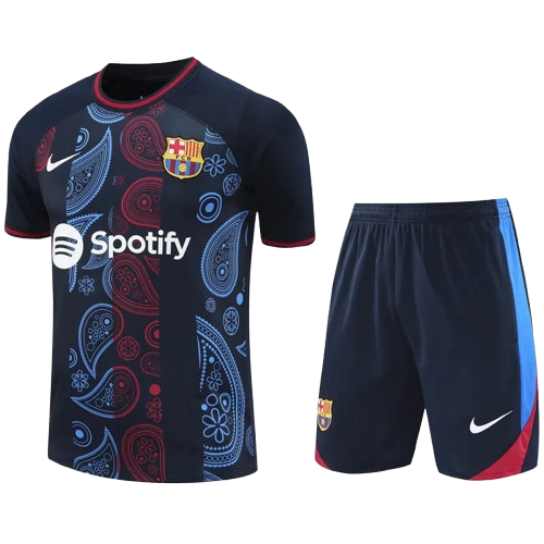 24-25 Barcelona Black Training Short Suit
