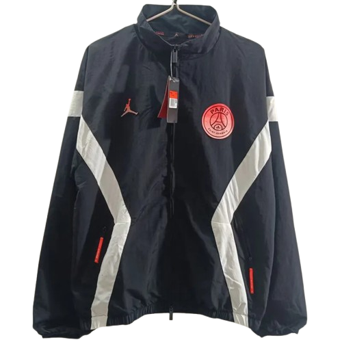 25-26 PSG Black Windbreaker