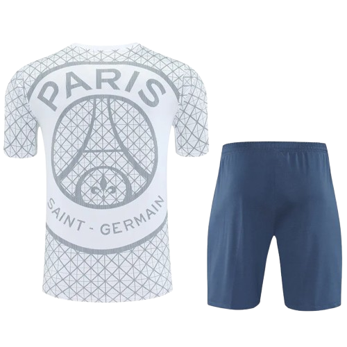25-26 PSG White Training Short Suit