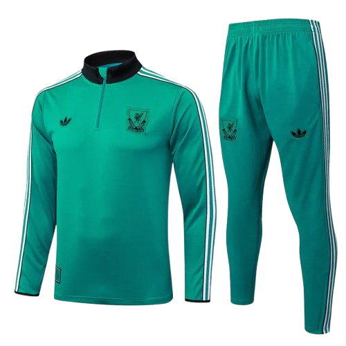 25-26 Liverpool Green Half Pull Tracksuit