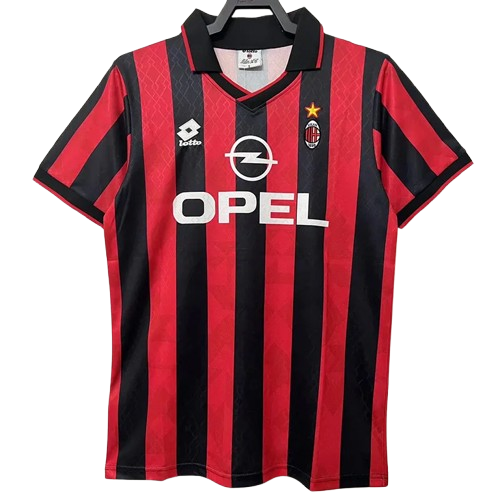 1995-1996 Milan Home Retro