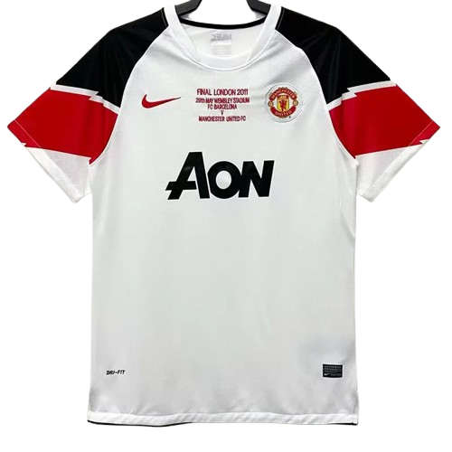2010-2011 Man Utd Away UCL Final Retro