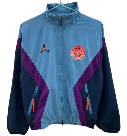 25-26 PSG Light Blue Windbreaker