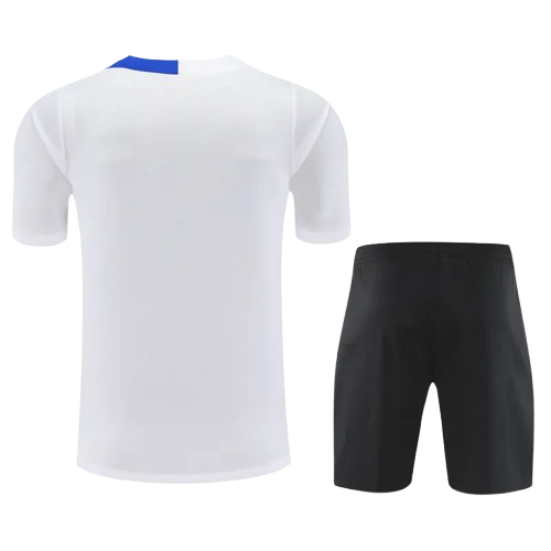 25-26 PSG White Training Short Suit