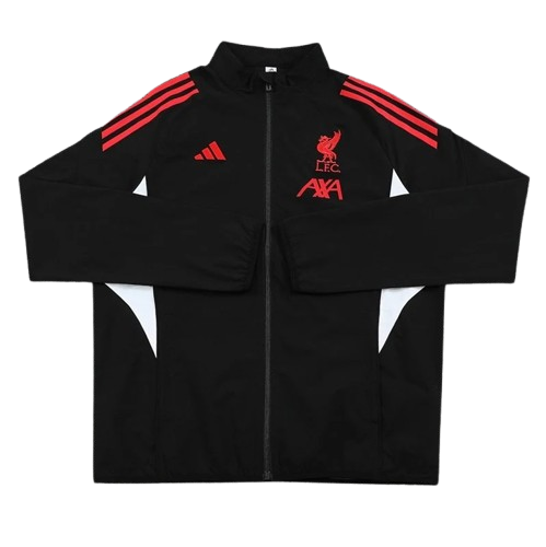 25-26 Liverpool Black Windbreaker