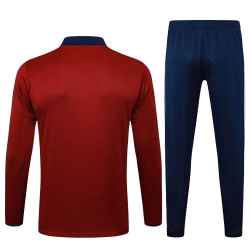 25-26 Arsenal Jujube Red Half Pull Tracksuit
