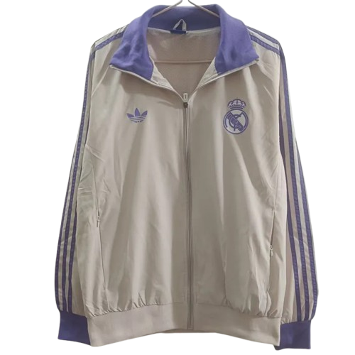 25-26 Real Madrid Pink Windbreaker