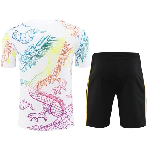 24-25 Real Madrid White Training Short Suit