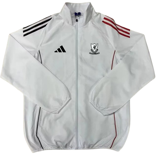25-26 Liverpool White Windbreaker