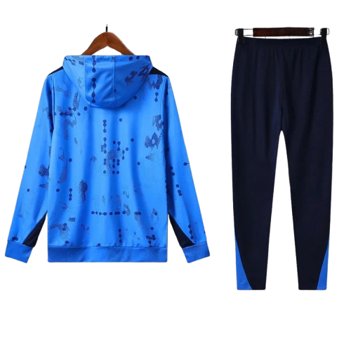 24-25 Chelsea Blue Hoodie Tracksuit