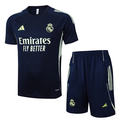 25-26 Real Madrid Royal Blue Training Short Suit