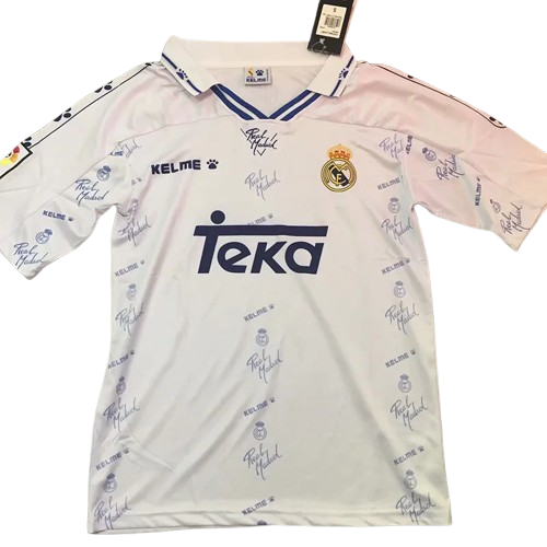 1994-1996 Real Madrid White Retro