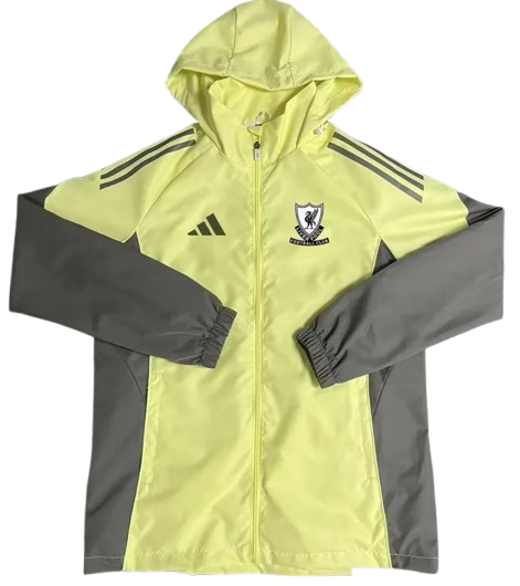 25-26 Liverpool Yellow Windbreaker