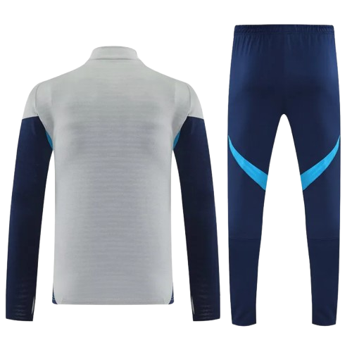 25-26 Arsenal Grey Half Pull Tracksuit