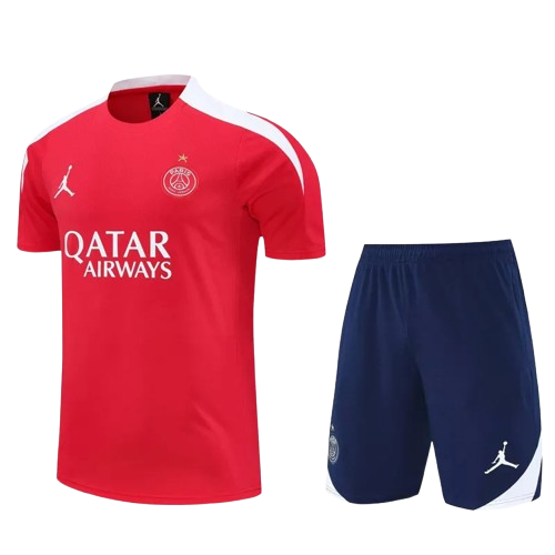 25-26 PSG Red Training Short Suit