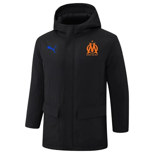 24-25 Marseille Black Cotton Coat